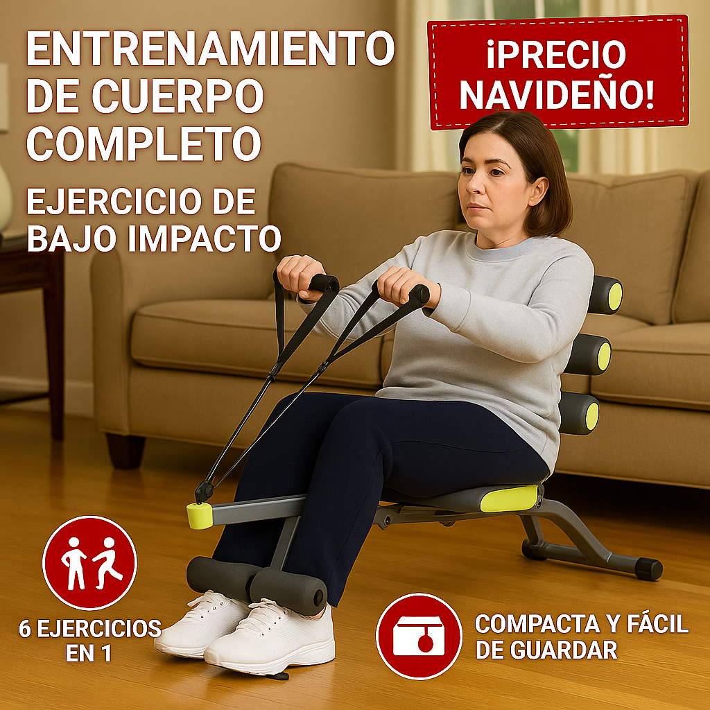 Equipo de Entrenamiento en Casa – 6 Ejercicios en 1 OFERTA ESPECIAL