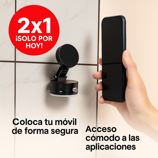 2x1 Soporte Magnético Universal – Rotación Completa
