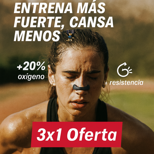 3x1 Banda Nasal de Performance – Expande el Aire al Instante