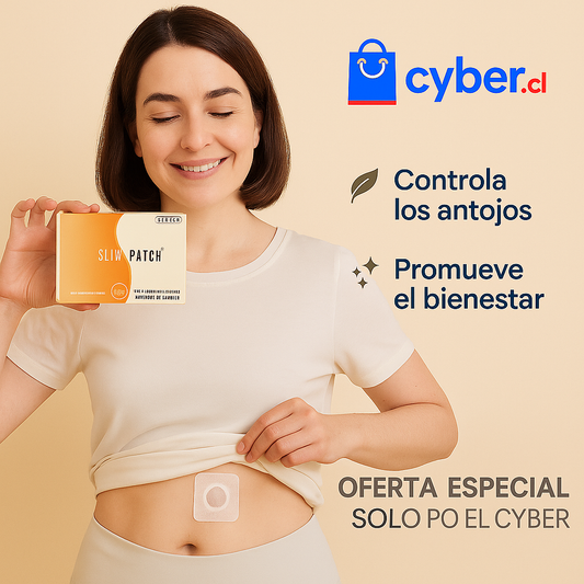 Tratamiento mensual 30 Parches Naturales Slim Patch – Control de Antojos – Calma y Bienestar