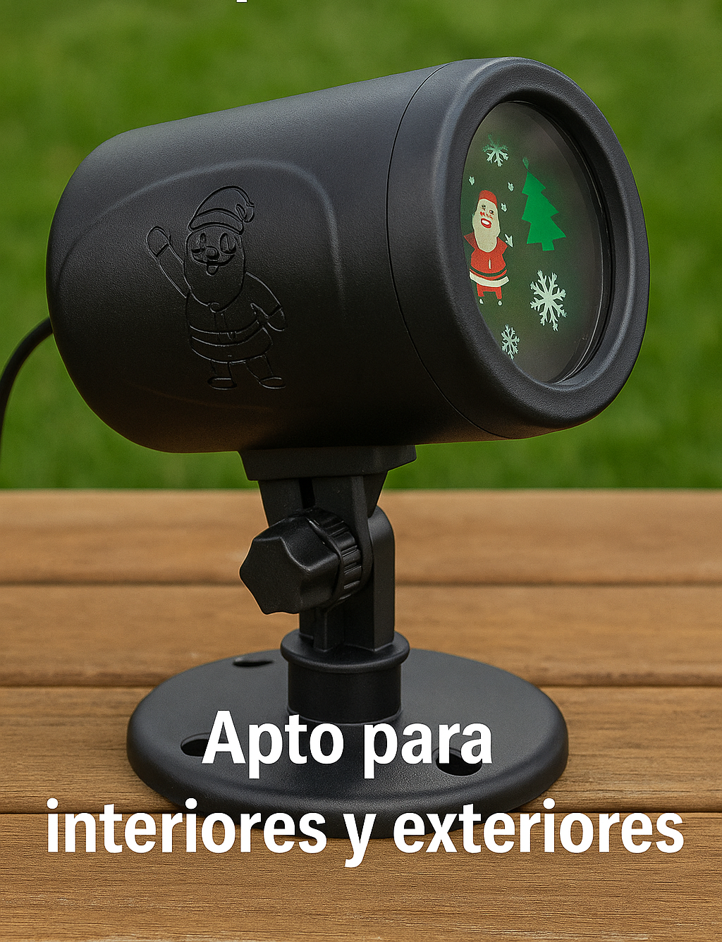 Proyector Navideño LED - Ambiente Festivo en Minutos