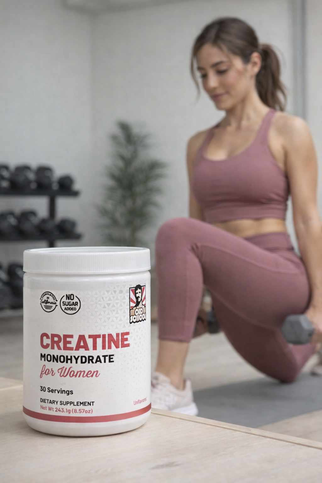 Creatina para Mujeres – Rendimiento y Recuperación – Apoya Fuerza y Bienestar Diario