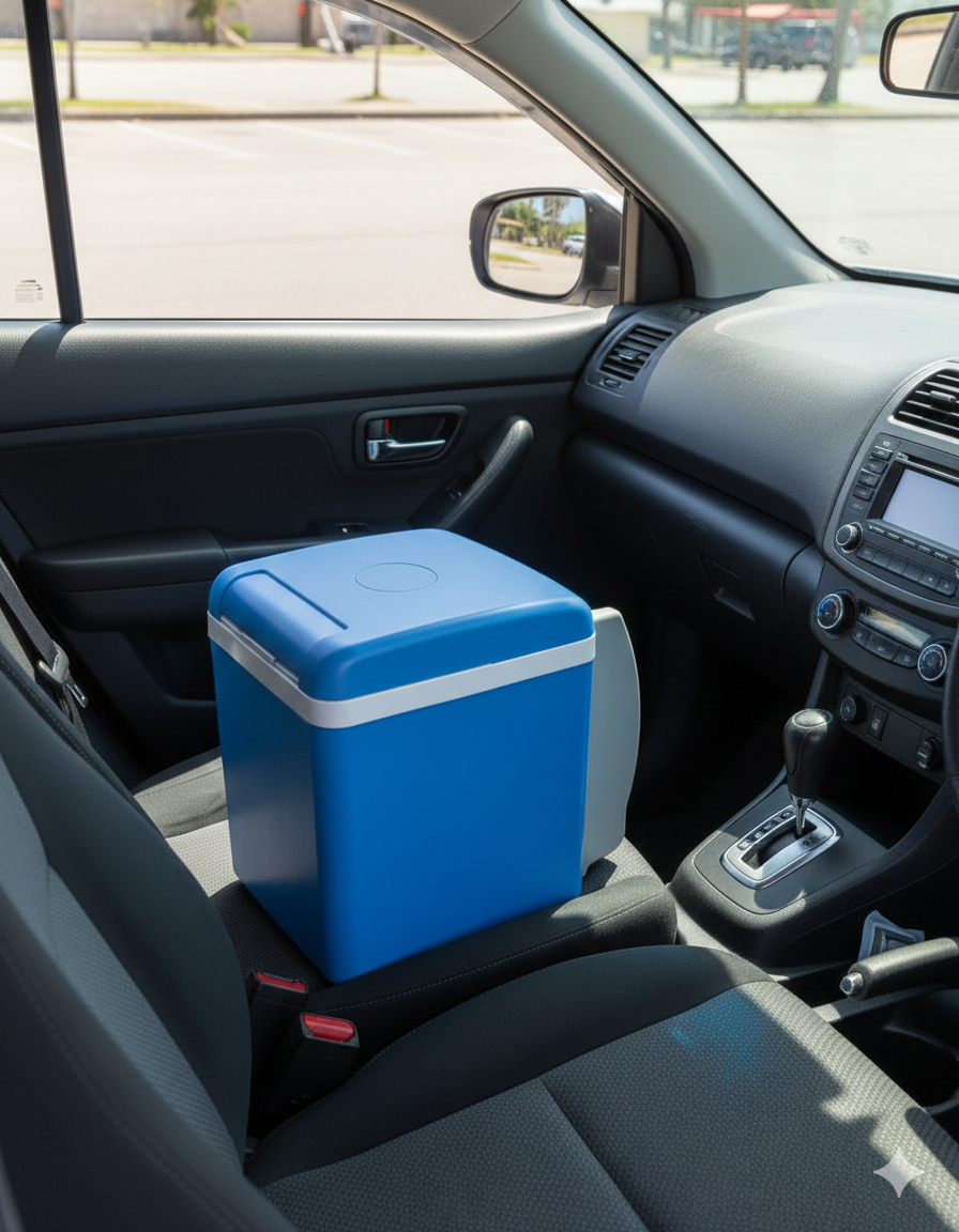 Refrigerador Portátil para Auto - Mantiene Frías o Calientes tus Comidas - Disfruta Comidas Frescas en Cualquier Viaje