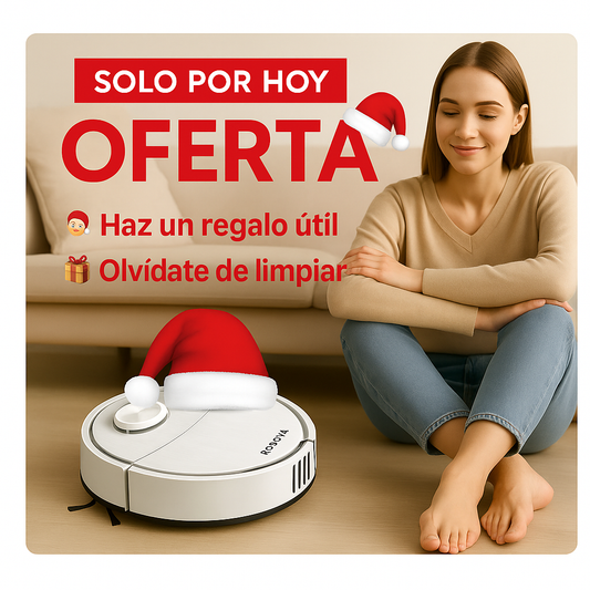 Mini Robot 3 en 1 ¡Di adiós a la escoba! OFERTA SOLO POR HOY