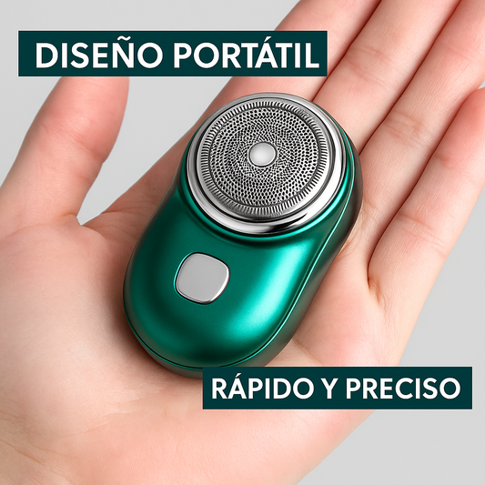 Afeitadora Facial y Corporal – Compacta y práctica – Resultados visibles en solo segundos