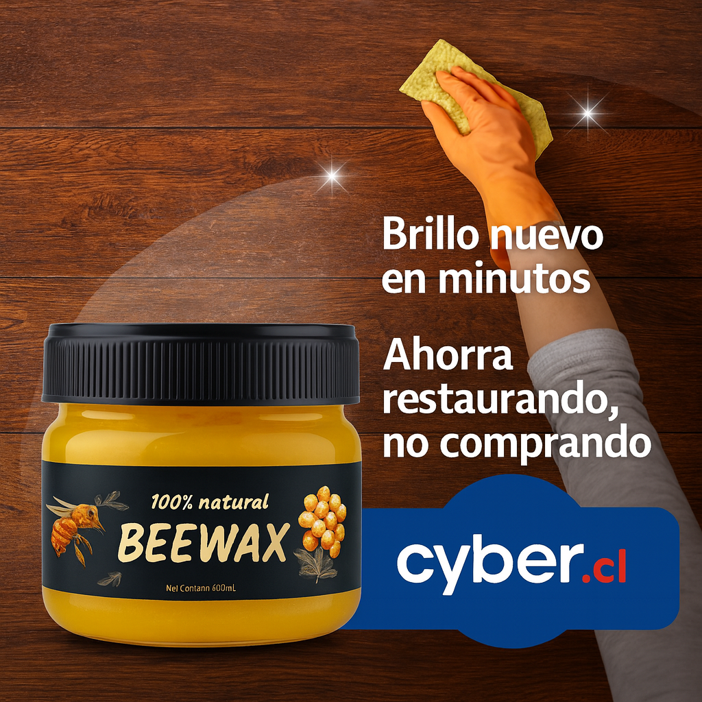 Restaurador de Madera Beewax – Brillo Instantáneo – Renueva tus muebles en minutos