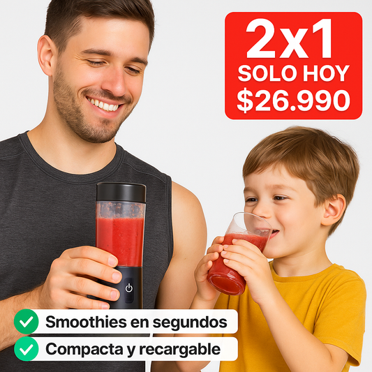 Mini Blender USB – Potente y Portátil- 380 ml