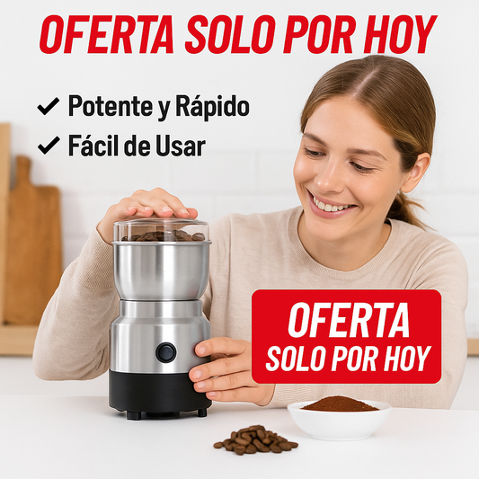 Molinillo Eléctrico – Muele Todo Tipo de Granos