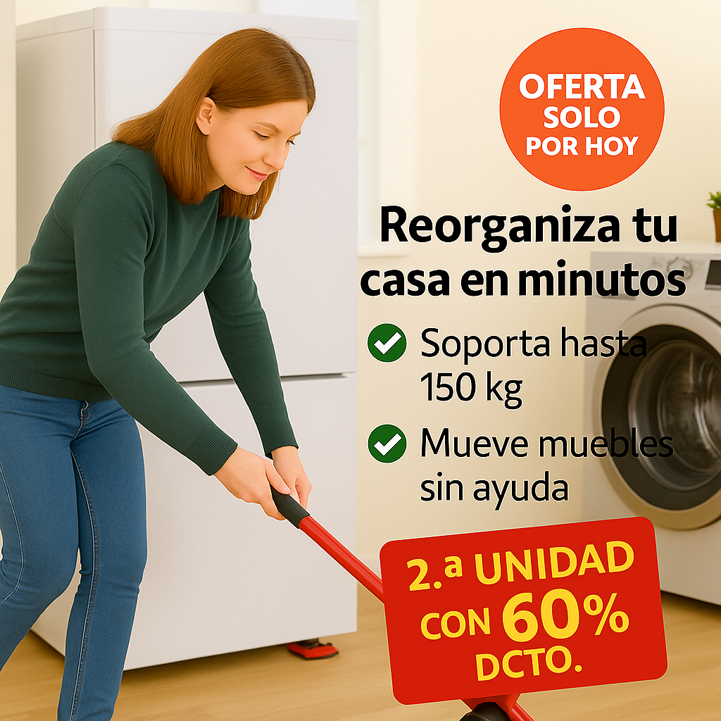 Kit Elevador de Muebles –  Autonomía y Seguridad para Ti en Minutos ✅