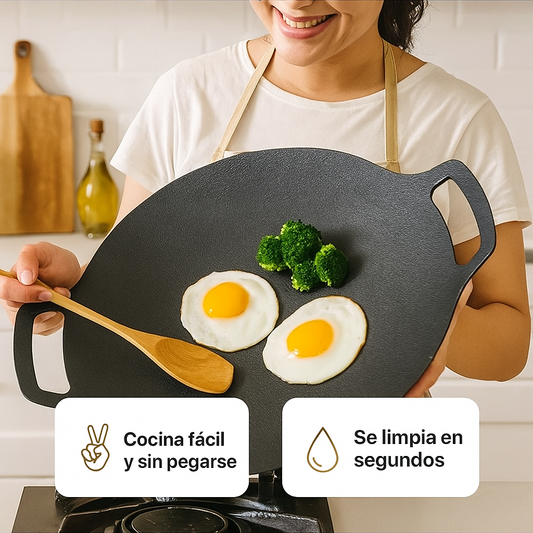 Sartén Premium Antiadherente – Cocina saludable – Sin aceite y sin complicaciones