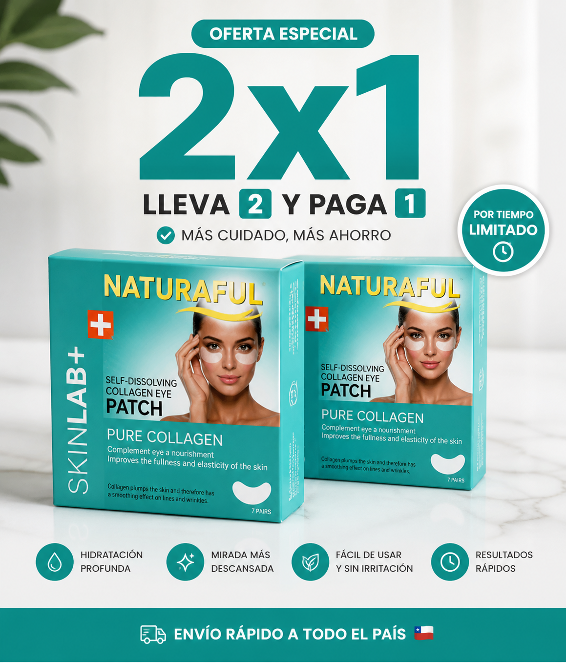 SkinGlow Patch™ – Efecto Lifting Instantáneo