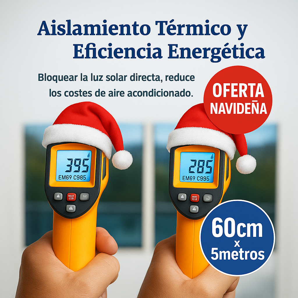 Vinil Reflect™ – Bloquea el Calor Solar – versión de 5 metros!!