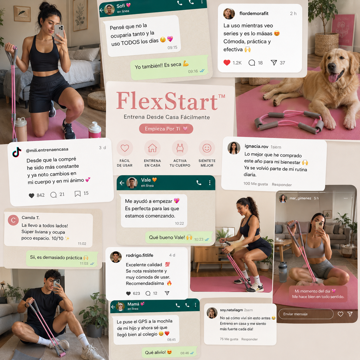 FlexStart™-Entrena Desde Casa Fácilmente-Empieza Por Ti