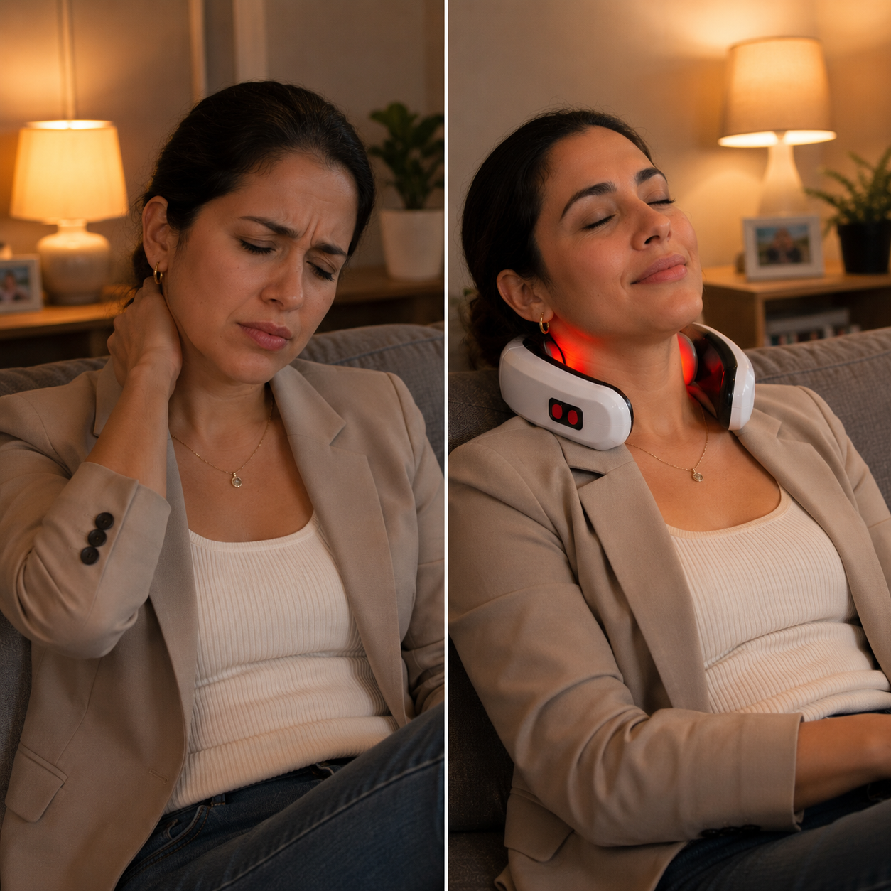 NeckRelax Pro™-Masajeador Cervical Relajante-Vuelve a Sentirte Liviano