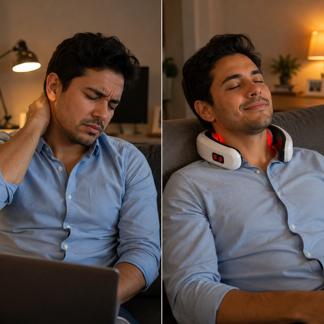NeckRelax Pro™-Masajeador Cervical Relajante-Vuelve a Sentirte Liviano