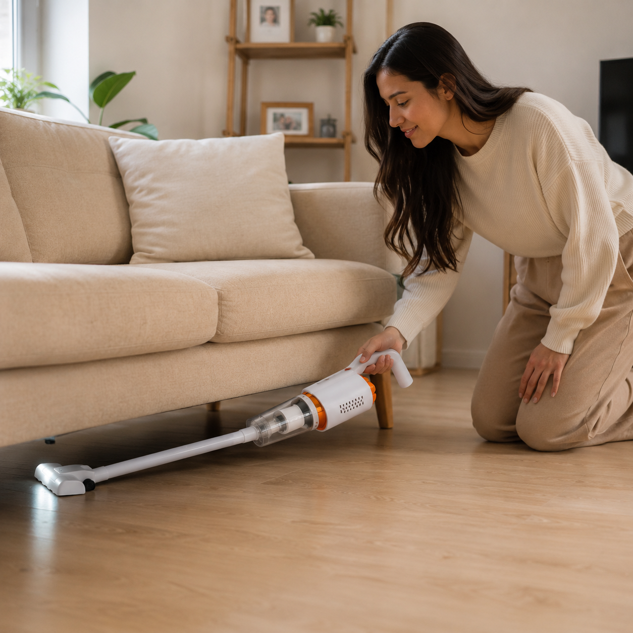 Aspiradora 2 En 1 Blanca Home™
