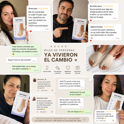 SoftStep™ – Corrector de Juanetes con Gel