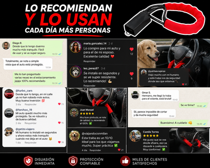 Bloqueo Antirrobo para Volante – Seguridad Total en Segundos