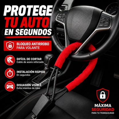 Bloqueo Antirrobo para Volante – Seguridad Total en Segundos