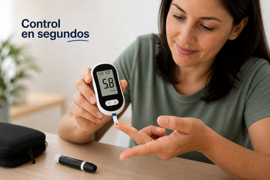 GlucoCheck™ – Controla tu glucosa en segundos desde casa