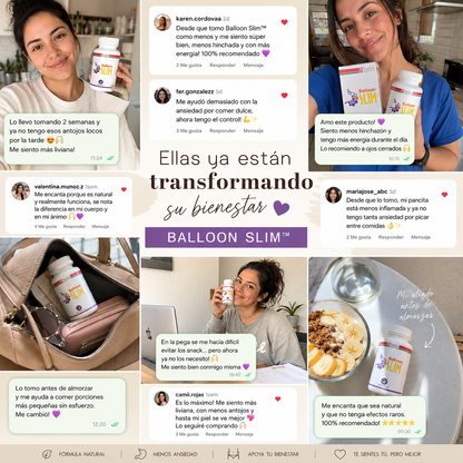 Balloon Slim™-Controla el Picoteo y la Ansiedad por Comer