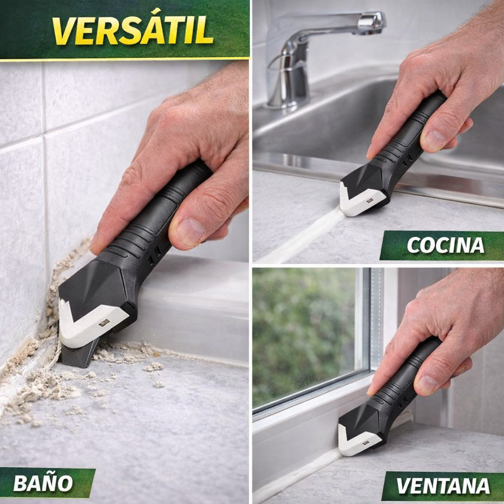 Raspador Profesional 5 en 1 – Perfilado Exacto – Resultados Pro sin Técnica