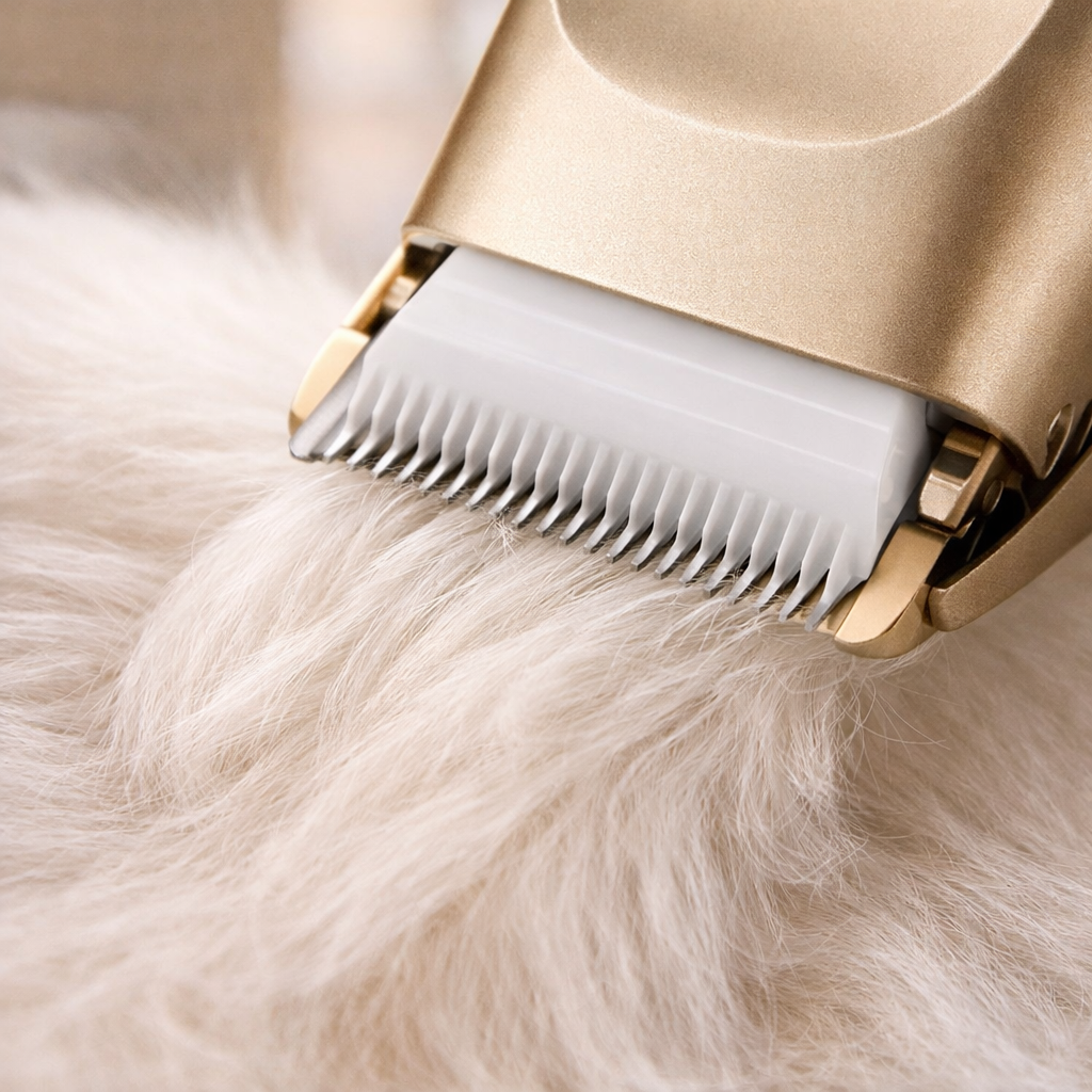 Cortapelos Eléctrico para Perros y Gatos – Bajo Ruido – Mascotas Relajadas en Cada Corte