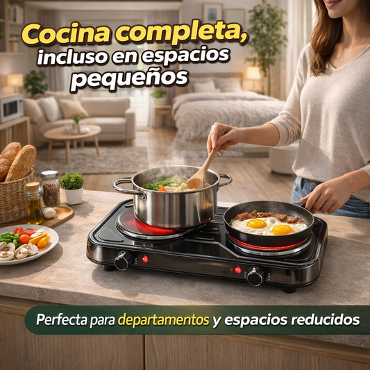 Duoheat Cocinilla eléctrica  – Cocina Compacta