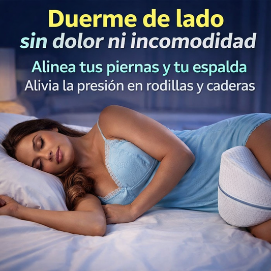 Almohada Ergonómica de Piernas – Soporte al Dormir – Despierta Más Descansado al Dormir de Lado