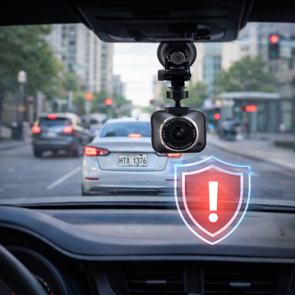 Dash Cam para Auto con WiFi – Registro de Viajes – Respaldo Visual Inmediato Ante Choques o Incidentes