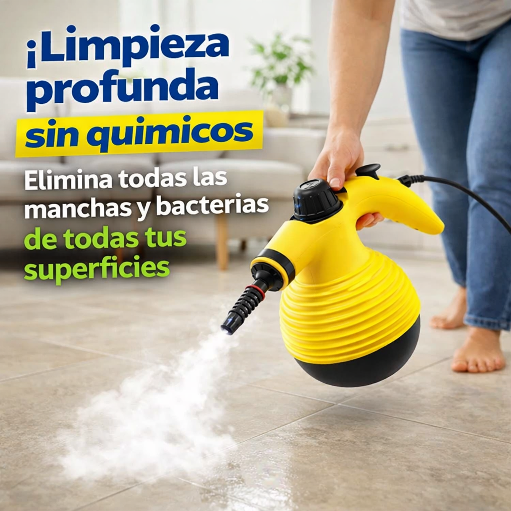 Máquina Limpiadora a Vapor – Higiene Profunda