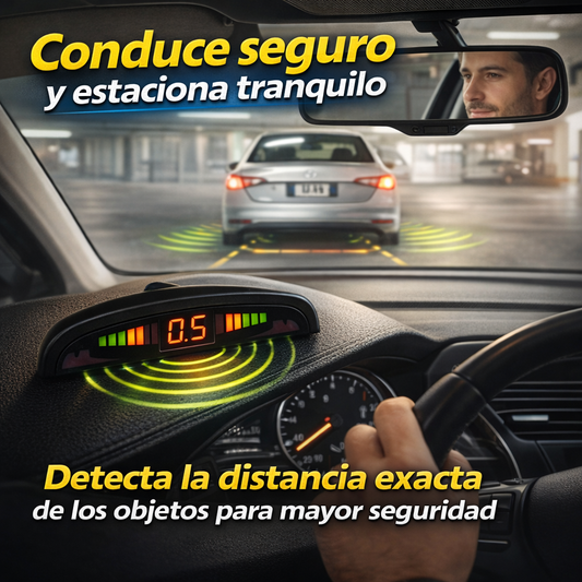Sensor de Proximidad Vehicular – Alerta de Obstáculos – Conduce con Más Seguridad