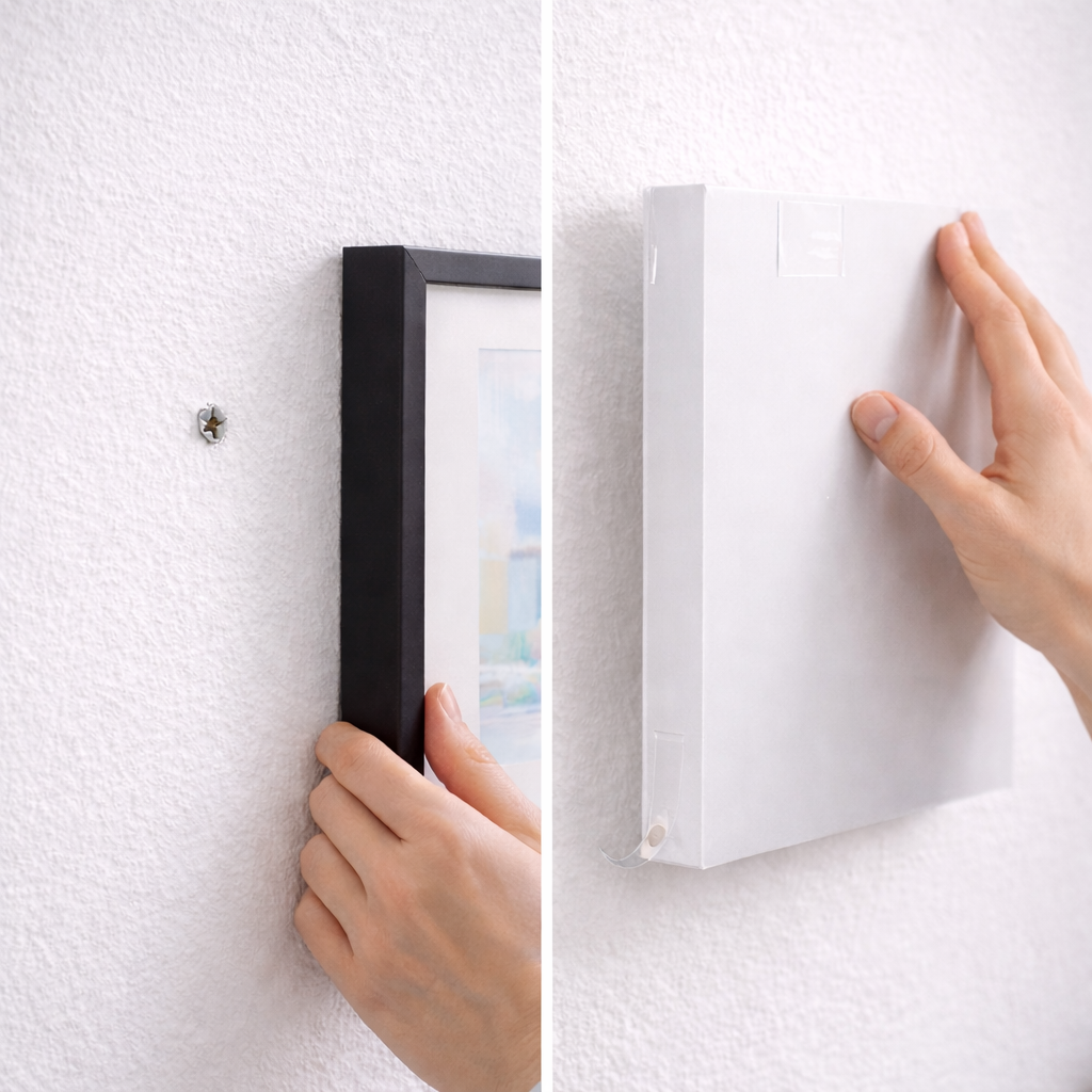 Cinta Doble Contacto Invisible – Sujeción Fuerte – Mantén tus espacios ordenados sin clavos ni residuos