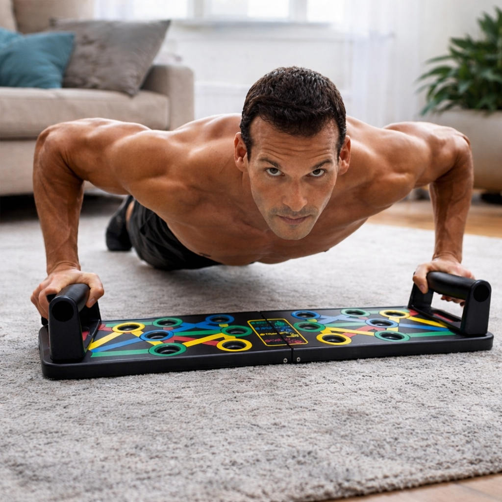 Tabla de Ejercicios Multifunción – Fuerza Corporal – Resultados desde Casa sin Ir al Gimnasio