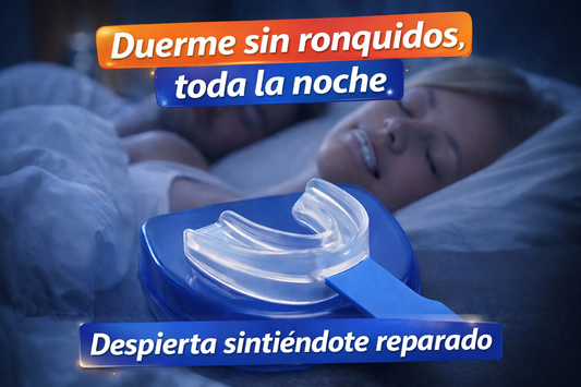 Protector Bucal Nocturno – Reduce Ronquidos – Dormir Mejor y Sin Interrupciones Cada Noche