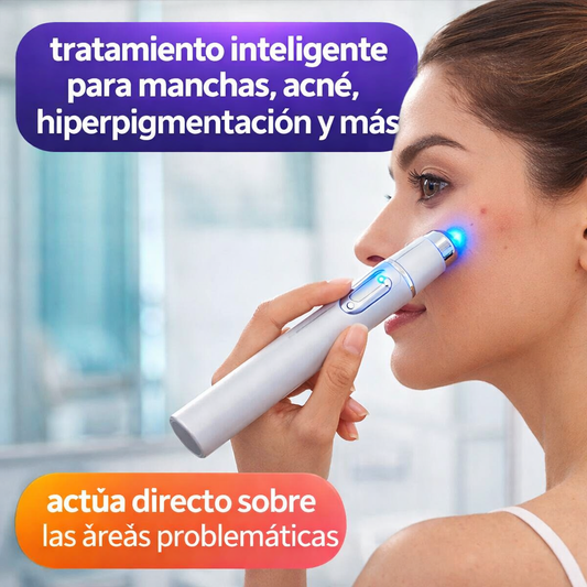 Bolígrafo Beauty Tech – Tratamiento Localizado de Acné – Piel más limpia y uniforme con uso constante en semanas
