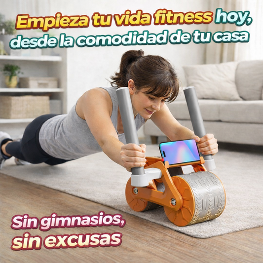 Rueda Abdominal Digital – Entrenamiento Guiado – Activa tu Core de Forma Segura desde el Primer Día