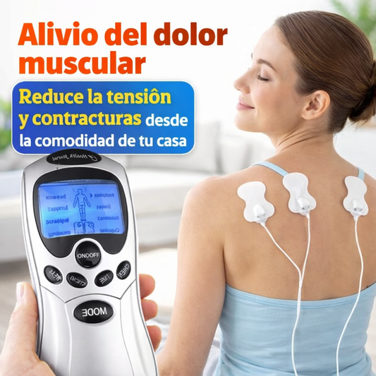 Electroestimulador Muscular TENS – Alivio del Dolor – Apoya la recuperación muscular en sesiones cortas