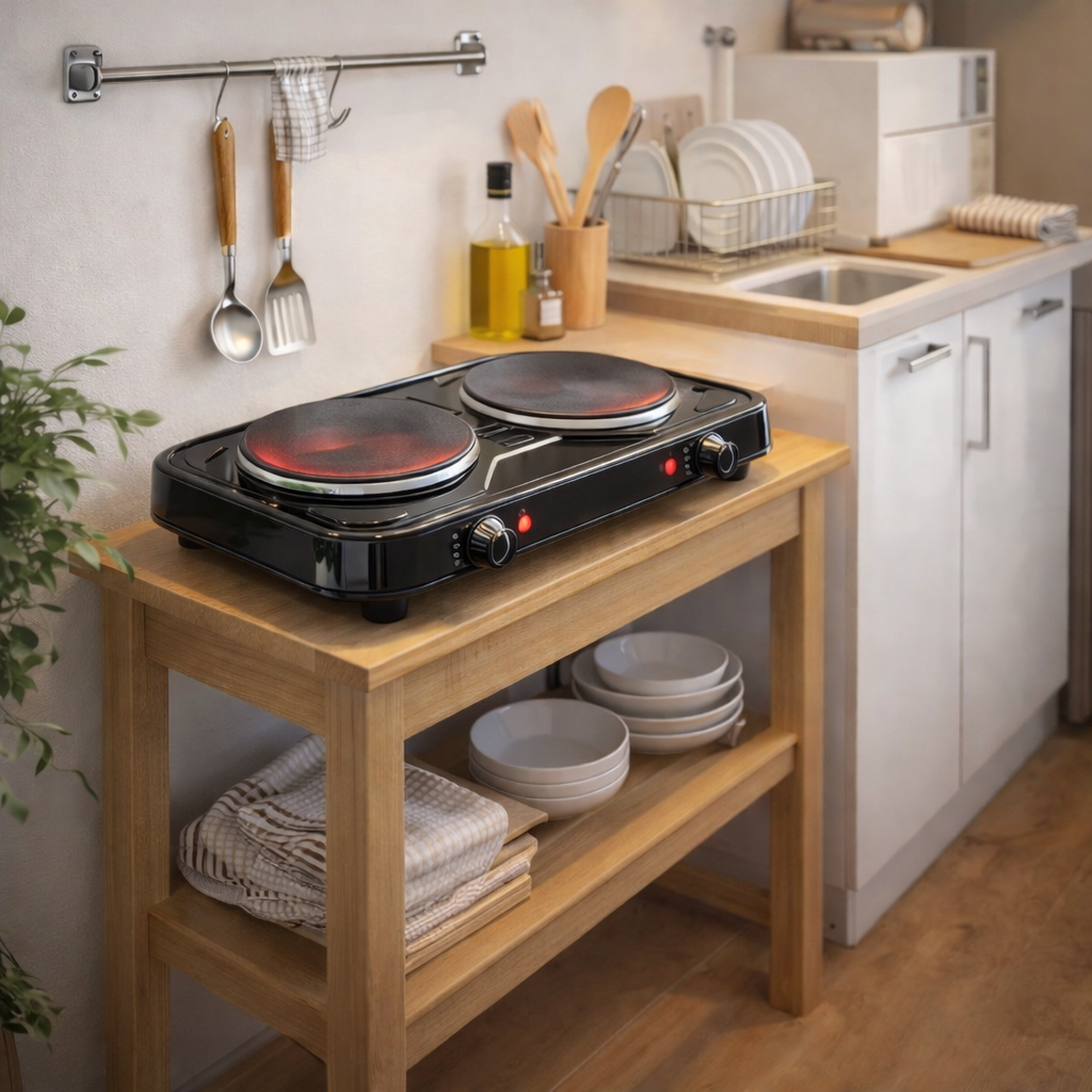 Duoheat Cocinilla eléctrica  – Cocina Compacta
