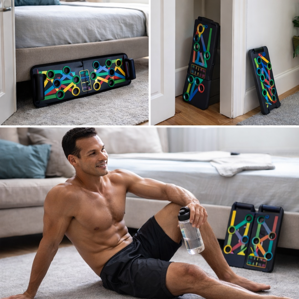 Tabla de Ejercicios Multifunción – Fuerza Corporal – Resultados desde Casa sin Ir al Gimnasio